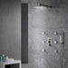Cascada Garda Digital 12” Shower System - Side View