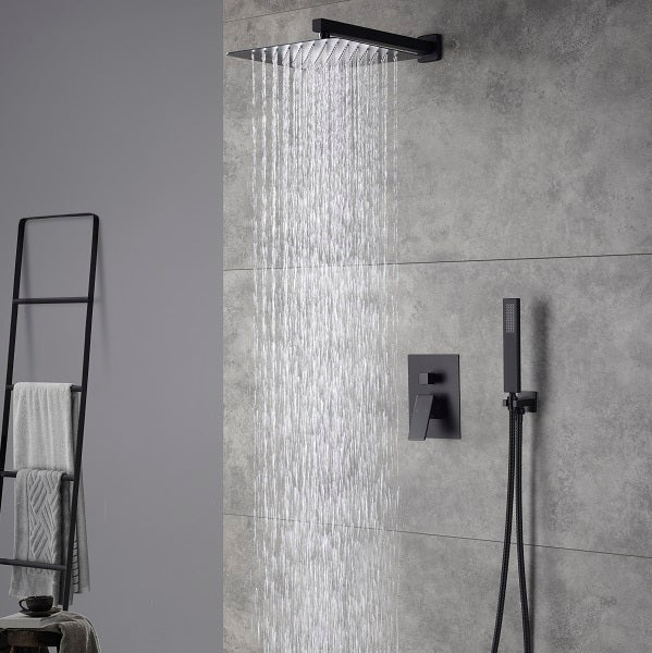 Cascada Geneva 12” Shower Set: Luxury and Convenience in One - Side View