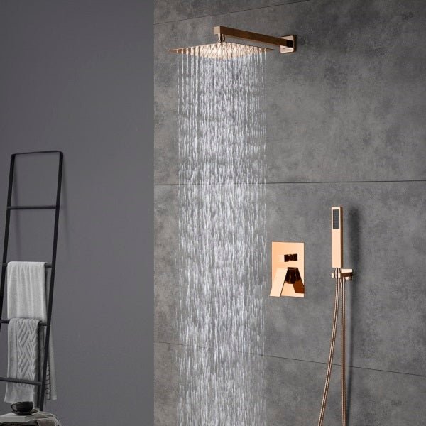 Cascada Geneva 12” Shower Set: Upgrade Your Bathroom Today! - Detail View