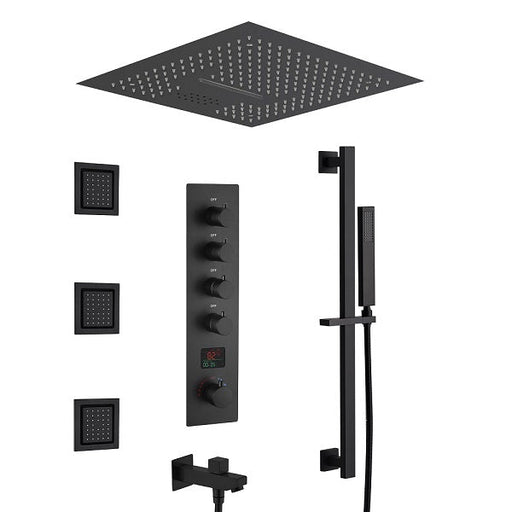 Cascada Showers 16" LED Cascada Amalfi Shower System - Main Product Image