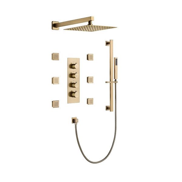 Cascada Lucerne Luxury 12” Rainfall Shower system