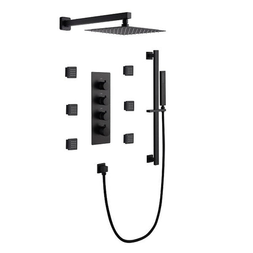 12” Rainfall Shower system by Cascada Showers - Main Product Image