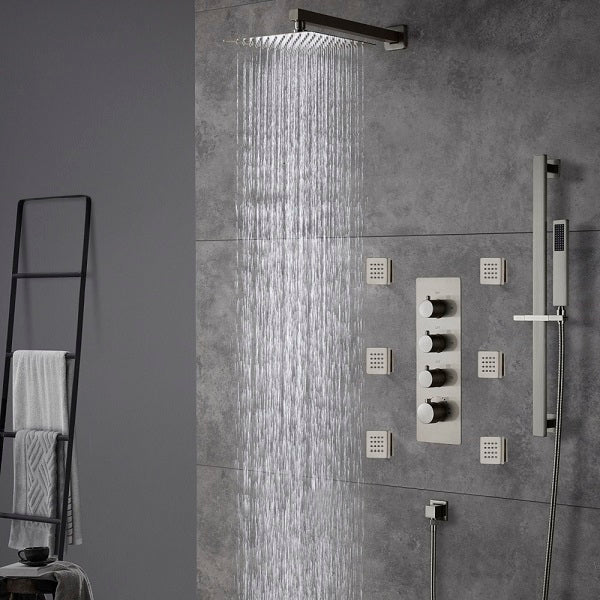 Cascada Showers 12" Cascada Luxury Rainfall Shower system - Detail View 2