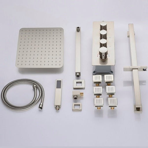 Cascada Showers 12" Cascada Luxury Rainfall Shower system - Alternate View