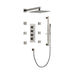 Cascada Showers 12" Cascada Luxury Rainfall Shower system - Main Product Image