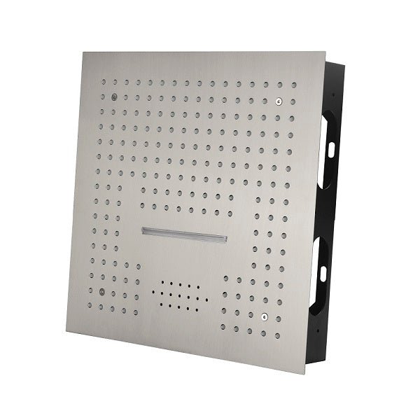 Cascada Amalfi Luxury 16” LED Shower System - Dimensions