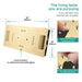 Cascada Genoa 16"x36" Brushed Gold Music LED Digital Shower System - Features