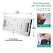 Cascada Genoa 16"x36" Music LED Digital Shower System - Features