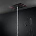 Cascada Genova 14"x20" Rainfall LED Shower Set - View 20