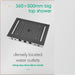 Cascada Genova 14"x20" Rainfall LED Shower Set - View 13