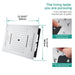 Cascada Lido 15"x23" Music LED Shower Head - Installation View