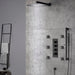 Cascada Lucerne 12" Shower System - Side View
