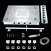 Cascada Luxurious Design 23"x31" LED Shower System with Bluetooth Speaker and Sliding Bar - Dimensions