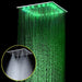 Cascada Luxurious LED Shower Head with 2 Mode Functions (Rainfall & Mist) - Detail View