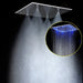 Cascada Luxurious LED Shower Head with 2 Mode Functions (Rainfall & Mist) - Dimensions