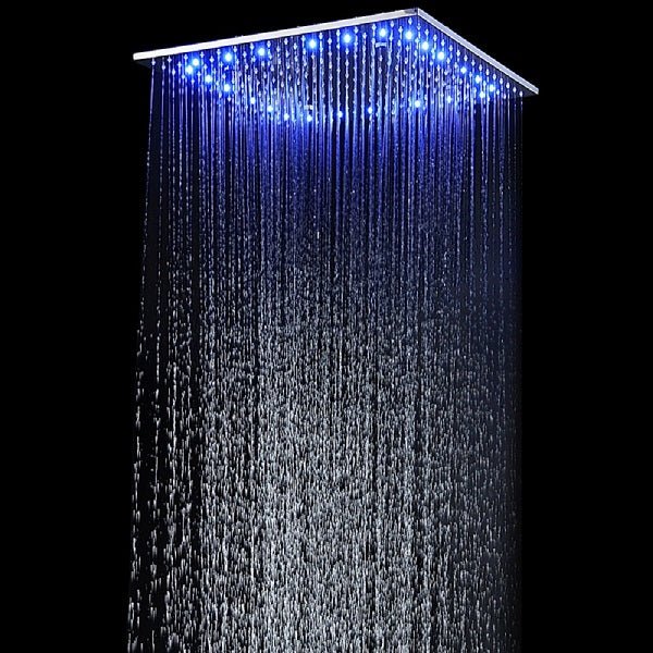 Cascada Luxurious LED Shower Head with 2 Mode Functions (Rainfall & Mist) - Features