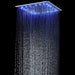 Cascada Luxurious LED Shower Head with 2 Mode Functions (Rainfall & Mist) - Features