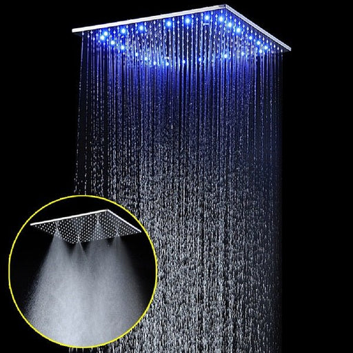 Cascada Luxurious LED Shower Head with 2 Mode Functions (Rainfall & Mist)