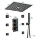 Cascada Luxury 12” Music LED shower system - Installation View