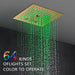 Cascada Luxury 12” Music LED shower system with built-in Bluetooth Speaker - View 10