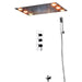 Cascada Luxury 14"x20" LED Shower System with 2-Way thermostatic mixer - View 19