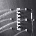 Cascada Luxury 15"x23” Music LED shower system - View 10