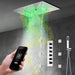 Cascada Luxury 15"x23” Music LED shower system