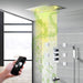 Cascada Showers 15”x23” Music LED shower system with built-in Bluetooth Speaker, 4 function - Product Image 11