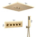 Cascada Showers 16” Music LED shower system with built-in Bluetooth Speaker - Product Image 6