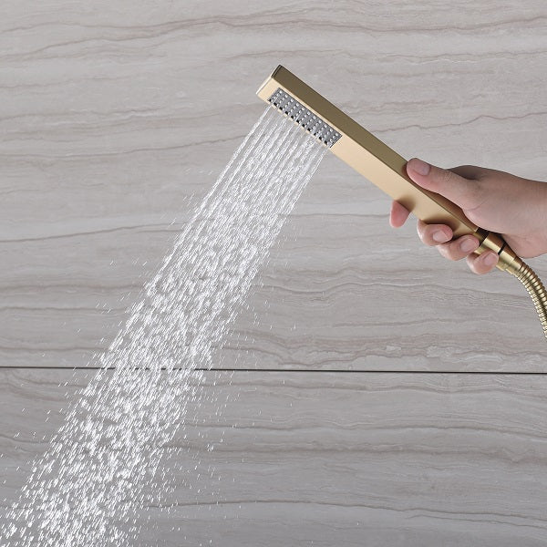 Cascada Showers 16” Music LED shower system with built-in Bluetooth Speaker - Product Image 12