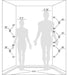 Cascada Luxury 20" LED Rainfall Shower System: Thermostatic Control - Features
