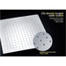 Cascada Luxury 20" Square Ceiling Mounted Thermostatic Shower System - Lifestyle View