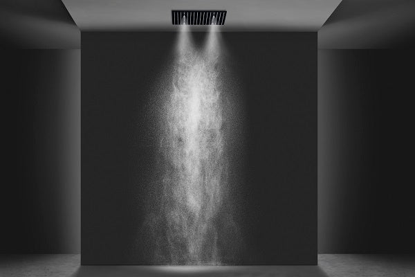 Cascada Showers 20"  Square LED shower system - Detail View 3