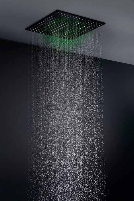 Cascada Showers 20"  Square LED shower system - Product Image 5