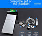 Cascada Luxury 9"x22” LED Shower Set with Digital LCD Touch Screen - Close-Up