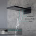 Cascada Luxury 9"x22” Music LED Shower Head set - View 11