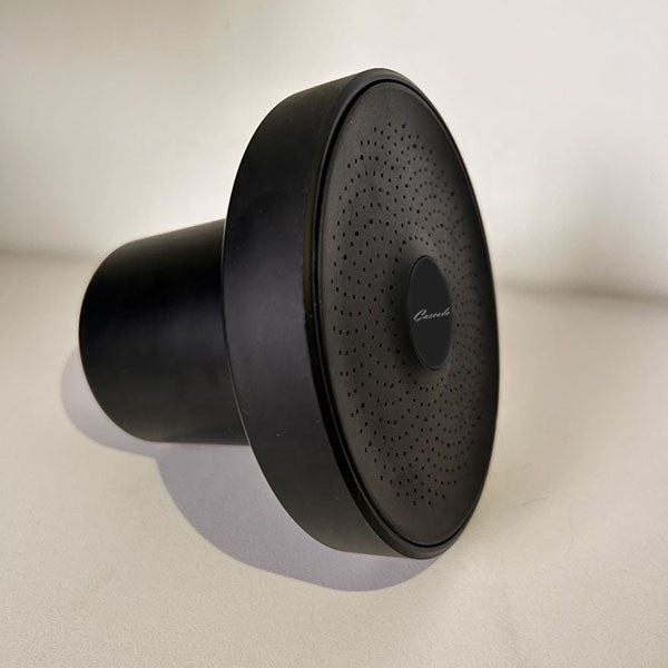 Cascada Matt Black Filtered Rainfall 5 1/2" Showerhead Includes Filter Cartridge Shower Head - View 9