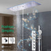 Cascada Milano 12"x36" Luxurious LED Shower System - Features
