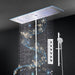 Cascada Milano 12"x36" Luxurious LED Shower System - View 18