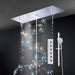 Cascada Milano 12"x36" Luxurious LED Shower System