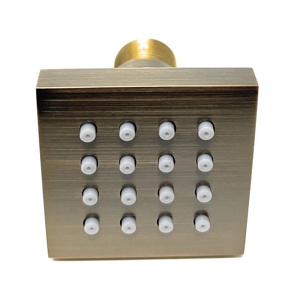 Cascada 2” Square Body Spray Shower Jet with built-in 16-Nozzles - View 34