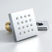 Cascada 2” Square Body Spray Shower Jet with built-in 16-Nozzles - View 24