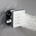 Cascada 2” Square Body Spray Shower Jet with built-in 16-Nozzles - View 11