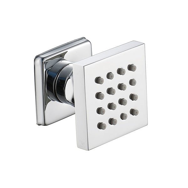 Cascada 2” Square Body Spray Shower Jet with built-in 16-Nozzles - View 22