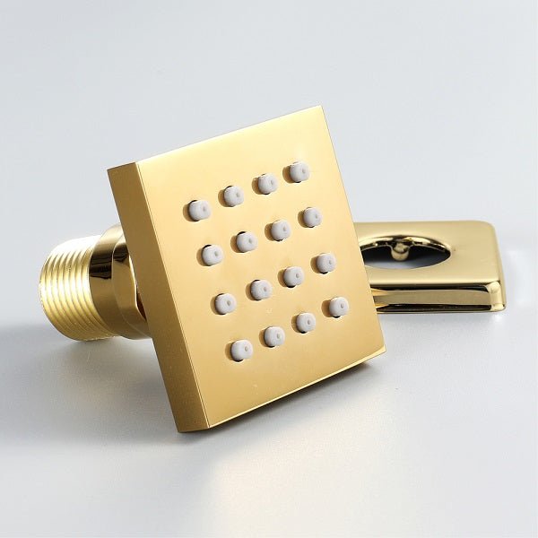 Cascada 2” Square Body Spray Shower Jet with built-in 16-Nozzles - View 19