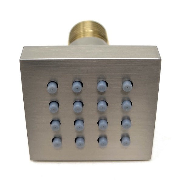 Cascada 2” Square Body Spray Shower Jet with built-in 16-Nozzles - View 35