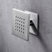 Cascada Modern Design 4” Square Body Spray Shower Jet - View 26