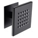 Cascada Modern Design 4” Square Body Spray Shower Jet - Side View