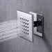 Cascada Modern Design 4” Square Body Spray Shower Jet - Features