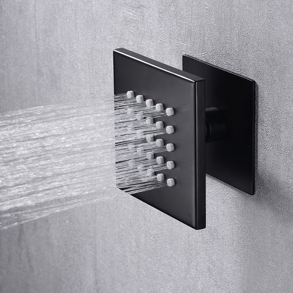 Cascada Modern Design 4” Square Body Spray Shower Jet - View 13